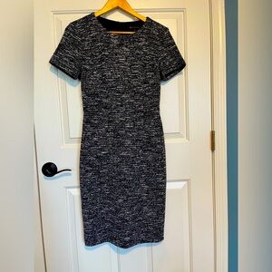 Beautiful Brooks Brothers tweed midi dress